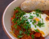 Shakshuka recept fázis 5 fotója