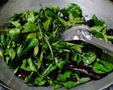 A picture of step 2 of Karuveppilai Sadam Recipe | Curry leaves rice recipe.
