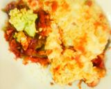 A picture of step 14 of Spanish omelet#Endofyearchallenge.