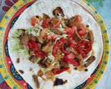 Foto del paso 3 de la receta: Relleno para tacos, fajitas o wraps con sobra de carne