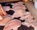 Une image de l'étape 1 de Tenders maison au chips #poulet.