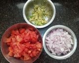 A picture of step 4 of Bajra,moong and peas khichdi.