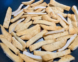 蔥蒜甜不辣杏鮑菇 / 簡單家常菜的食譜步驟3照片
