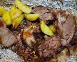 Une image de l'étape 10 de Gigot rôti au four 🍖.