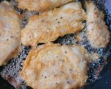 Párizsi csirkemell friss spenótos, kéksajtos spagettivel recept fázis 7 fotója