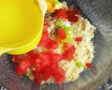 A picture of step 3 of Quinoa flour pancake.