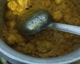 A picture of step 5 of Punjabi style dum aloo.