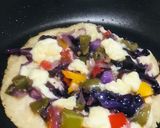 A picture of step 5 of Instant Masala Uttapam: With the Leftover Rice & Veggies.