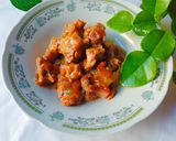 Foto langkah ke 5 dari resep Ayam Saus Tiram Daun Bawang.