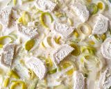 Une image de l'étape 3 de Gratin de poireaux au chèvre.