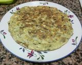 Foto del paso 5 de la receta: Tortilla de champiñones con ajito y perejil