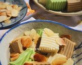 Hình bước làm 7 của món Chè Khúc Bạch Hạnh Nhân