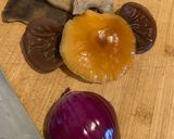 A picture of step 1 of Foraged mushroom omelette 🍄.