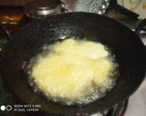 A picture of step 4 of Sindhi Dal Pakwan.