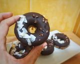 Foto del paso 9 de la receta: Donuts de chirimoya, coco y chocolate