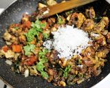 A picture of step 7 of Mexican Chicken Tikka Quesadilla - South Indian Flavour - Fusion Style.