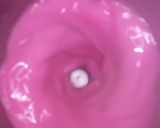 A picture of step 4 of Falsa Slush /Grewia slush💜.