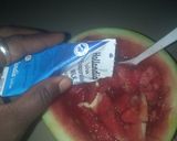 A picture of step 1 of Watermelon bowl.