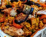 Foto del paso 4 de la receta: PAELLA🥘De Ayer, con Zaragoza Blanca y Zurimi...!🦀