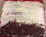 Foto langkah ke 3 dari resep Red Velvet rollcake (All in One method).