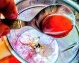 A picture of step 4 of Rose Pomegranate Lassi.
