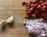 Prosciutto wrapped pork fillet with chorizo stuffing recipe step 2 photo