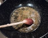 A picture of step 1 of Linguine with Lemon, Capers, and Anchovies.