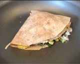 A picture of step 5 of Tortilla Trend Quesadilla.