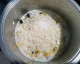 A picture of step 3 of Modur Pulav.