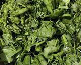 Goan style spinach recipe step 1 photo