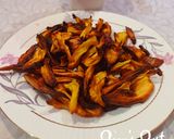 A picture of step 4 of Baked Ripe Jackfruit Chips.