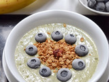 Smoothie Brokoli oat banana