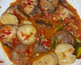 Foto langkah ke 4 dari resep Balado Jengkol & Ikan Asap.