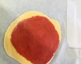 A picture of step 2 of Pinwheel Cookies.