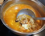 Foto del paso 10 de la receta Sopa de rape, langostinos y mejillones