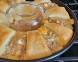 A picture of step 8 of Cheesy Taco Ring.
