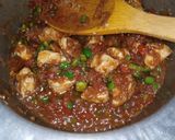 A picture of step 10 of Capsicum Chicken Karahi.