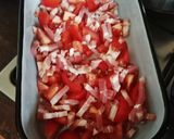 Brokkoli és paradicsom bacon recept fázis 3 fotója