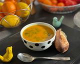 Une image de l'étape 7 de Soupe d'épinards et velouté de légumes.