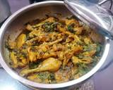 Chicken Maat/Chicken with Amaranthus Leaves recipe step 2 photo