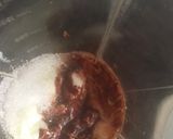 A picture of step 1 of Chocolate lassi.