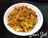 A picture of step 3 of Cabbage Methi.