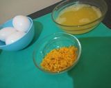 Foto del paso 1 de la receta: Bizcochuelo de naranja, Riquísimo, esponjoso y rendidor 💗