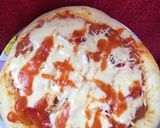 Foto langkah ke 7 dari resep Pizza teflon homemade.