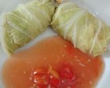 Foto langkah ke 5 dari resep Sawi gulung isi tahu.