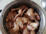 Alitas en salsa BBQ