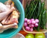 Foto langkah ke 1 dari resep #13 Ayam Lombok Ijo.