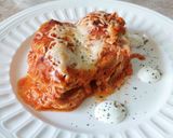Töltött kelkáposzta paradicsomosan, sütőben recept fázis 8 fotója