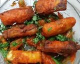 A picture of step 7 of Paneer French beans crispy.