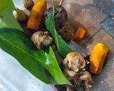 Foto langkah ke 1 dari resep Opor Kuning Ayam dan Telur.